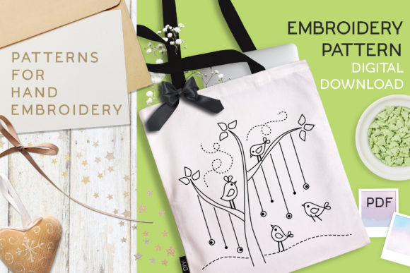 Birds Tree DIY Embroidery