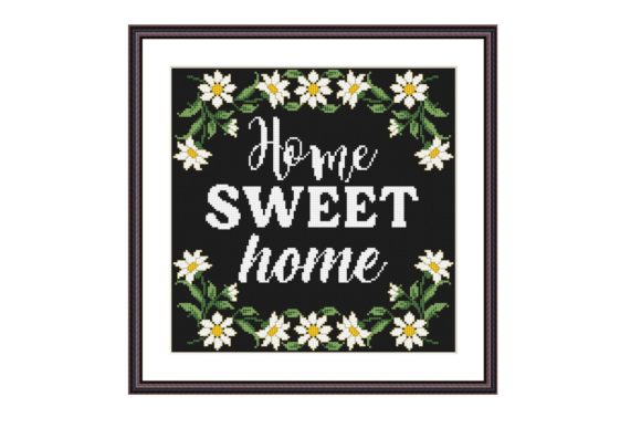 Home Sweet Home Cross Stitch Pattern