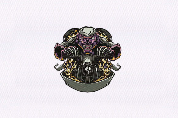Monster Riding Chopper