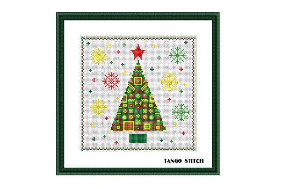 Ornament Christmas Tree Cross Stitch